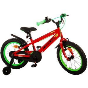 Kinderfahrrad Rocky Fahrrad für Jungen 16 Zoll Kinderrad in Rot