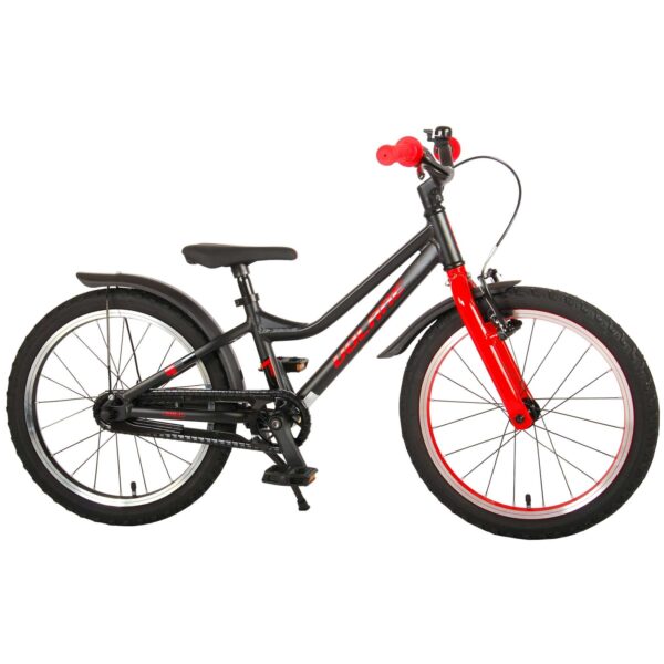 Kinderfahrrad Blaster Fahrrad für Jungen 18 Zoll Kinderrad Schwarz Rot