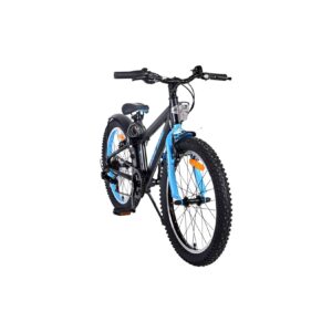 Kinderfahrrad Rocky 20 Zoll Kinderrad in Schwarz Blau 6 Gang Fahrrad