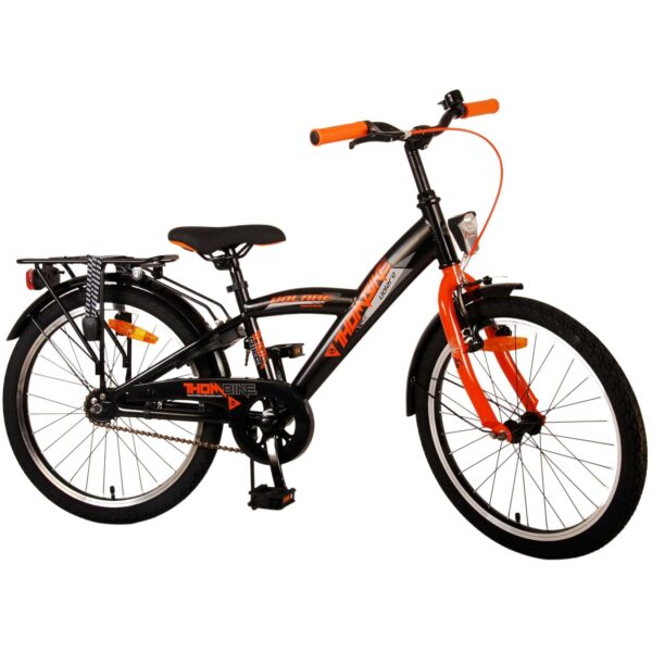 Kinderfahrrad Thombike für Jungen 20 Zoll Kinderrad in Schwarz Orange