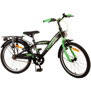 Kinderfahrrad Thombike für Jungen 20 Zoll Kinderrad in Schwarz Grün