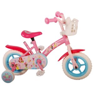 Kinderfahrrad Disney Princess für Mädchen 10 Zoll Kinderrad in Rosa