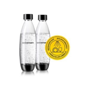 SodaStream Twinpack DUO Fuse 1 L Flasche black