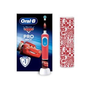 Oral-B Vitality Pro 103 Elektrische Zahnbürste Kids Cars mit Reiseetui