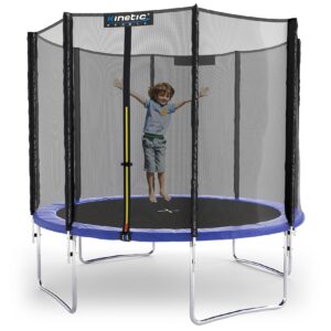 KINETIC SPORTS Trampolin Outdoor SALTO Ø 183/244/305/366/400/430/490 cm -TÜV Rheinland geprüft