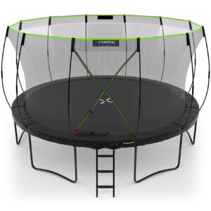 KINETIC SPORTS Premium Outdoor Trampolin 'Ultimate Pro' für Kinder und Erwachsene Ø 244/305/366/427 cm – TÜV Rheinland geprüft