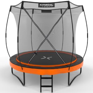 KINETIC SPORTS Premium Outdoor Trampolin 'Ultimate Pro' für Kinder und Erwachsene Ø 244/305/366/427 cm – TÜV Rheinland geprüft