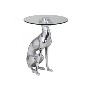 KADIMA DESIGN Windhund Skulptur Deko Beistelltisch