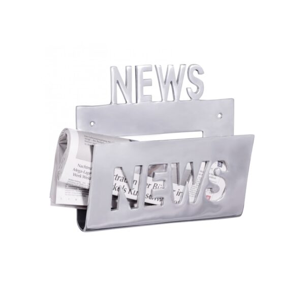 KADIMA DESIGN Aluminium Zeitungshalter "News"