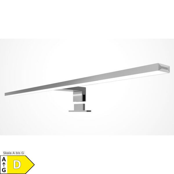 kalb   LED Badleuchte 600mm Badlampe Spiegellampe 230V Spiegelleuchte Aluminium