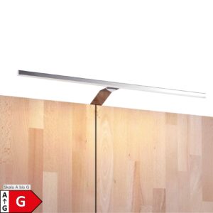 LED Aufbauleuchte 600mm 2er Set silbergrau warmweiss