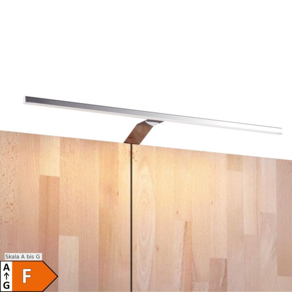 LED Aufbauleuchte 600mm 2er Set silbergrau neutralweiss