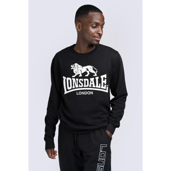 Lonsdale Herren Rundhals Sweatshirt schmale Passform GO SPORT