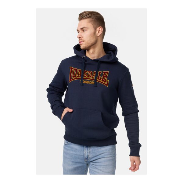 Lonsdale Herren Kapuzensweatshirt schmale Passform HOODED CLASSIC LL002