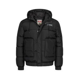 Lonsdale Herren Winterjacke mit Kapuze normale Passform DOLLAGH