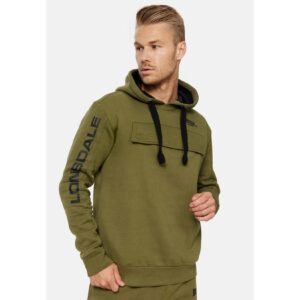 Lonsdale Herren Kapuzensweatshirt normale Passform RUSHEN