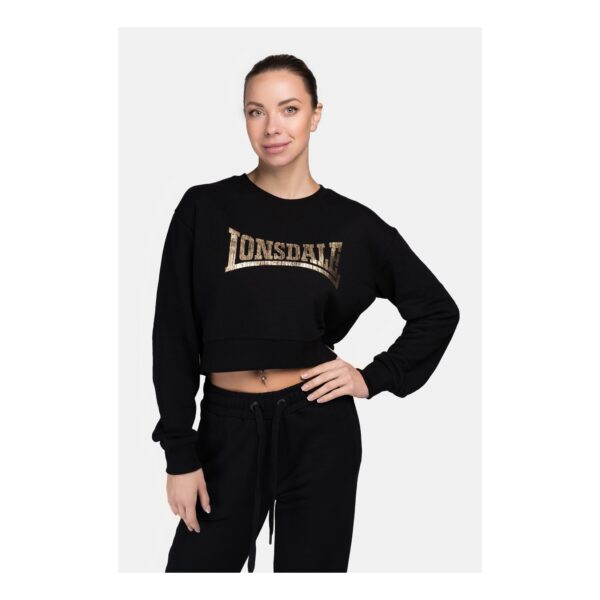 Lonsdale Frauen Rundhals Sweatshirt Cropped CULBOKIE