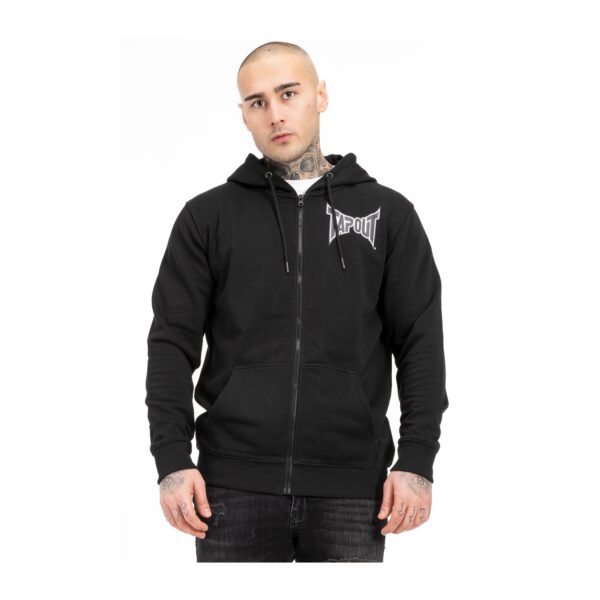 Tapout Herren Kapuzenjacke mit Reißverschluss normale Passform OCTAGON FULL ZIP HOODIE