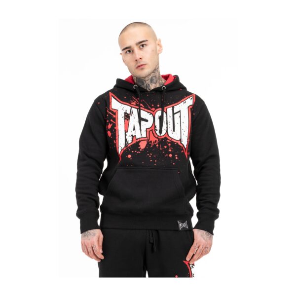 Tapout Herren Kapuzensweatshirt normale Passform SPLASHING HOODIE