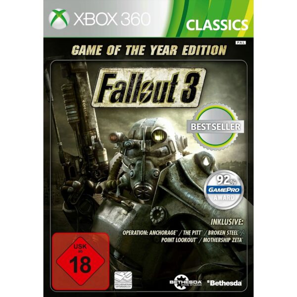 Fallout 3: Game of the Year Classics Hits Relaunch