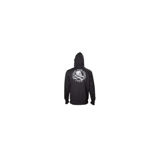 Uncharted 4 Hoodie Totenkopf M schwarz