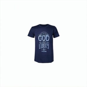 Uncharted 4 Herren T-Shirt For God and Liberty XXL Blau