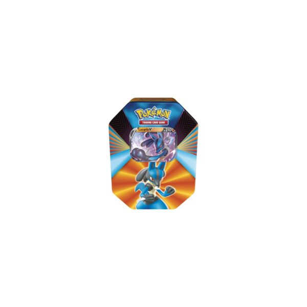 Pokemon Spring Tin-Box 3 Lucario-V Deutsche Ausgabe