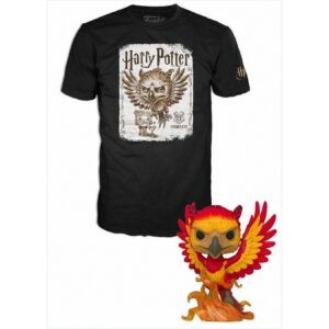 Funko POP & Tee: HP- Dumbledores Patronus Größe L