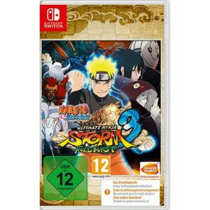 Naruto Ultimate NinjaStorm 3 Switch multilingual Code in a Box Full Burst