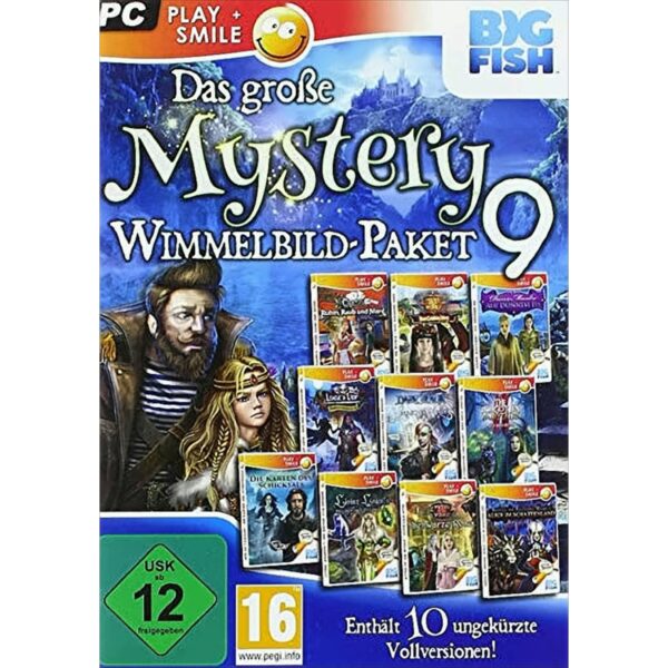 Große Mystery Wimmelbildpaket 9 PC PLAY+SMILE