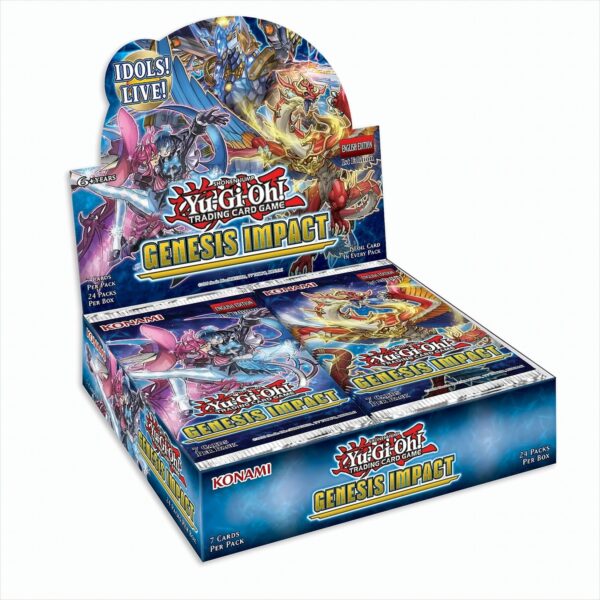 Yu-Gi-Oh! Genesis Impact Booster Display englisch