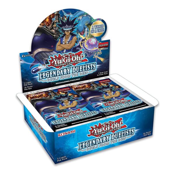 Yu-Gi-Oh! Duels from the Deep Booster Display LEDU 9 englisch