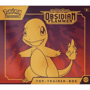 Pokemon Karmesin & Purpur Obsidianflammen Top-Trainer Box