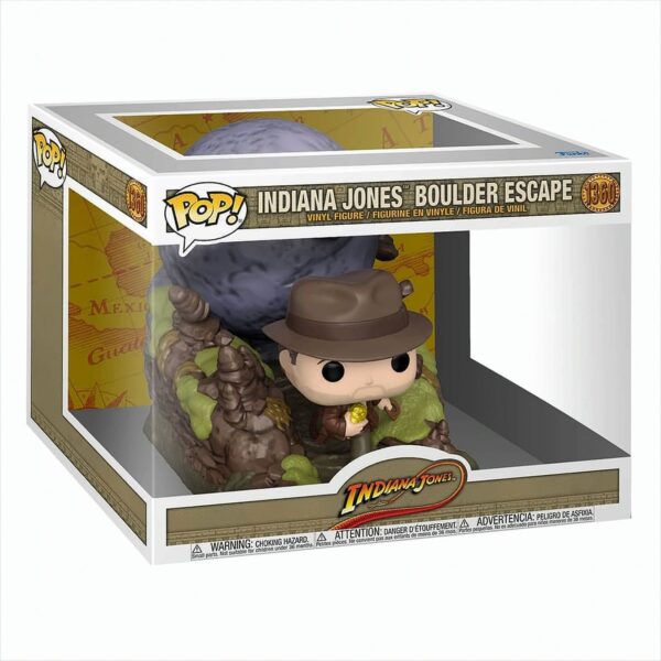 Funko Movie Moment: Indiana Jones - Boulder Scene - Raiders of The Lost Ark