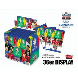 UEFA EURO 2024 Match Attax TC Booster Display (36 ct.)