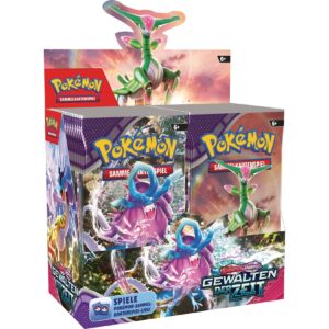 Pokemon Karmesin & Purpur – Gewalten der Zeit Booster Display 36-er deutsch