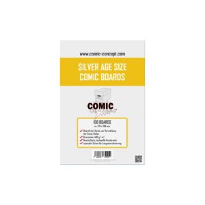 Comic Concept Silver Age Size Comic Boards (100 Stück)