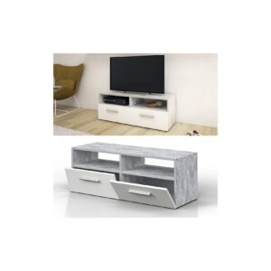 Vicco Lowboard Diego Fernsehschrank Sideboard TV Fernsehtisch  Beton