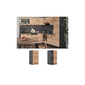 VICCO Küchenschrank Hängeschrank 30 cm R-Line Anthrazit