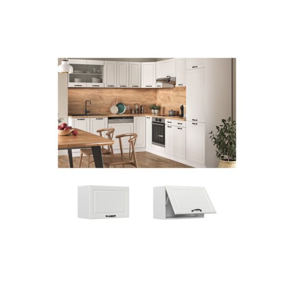 Vicco Hängeschrank 60 cm (flach) Weiß Küchenschrank Hängeschrank Küchenzeile R-Line