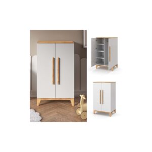 VitaliSpa Kleiderschrank Malia 120x70cm weiß