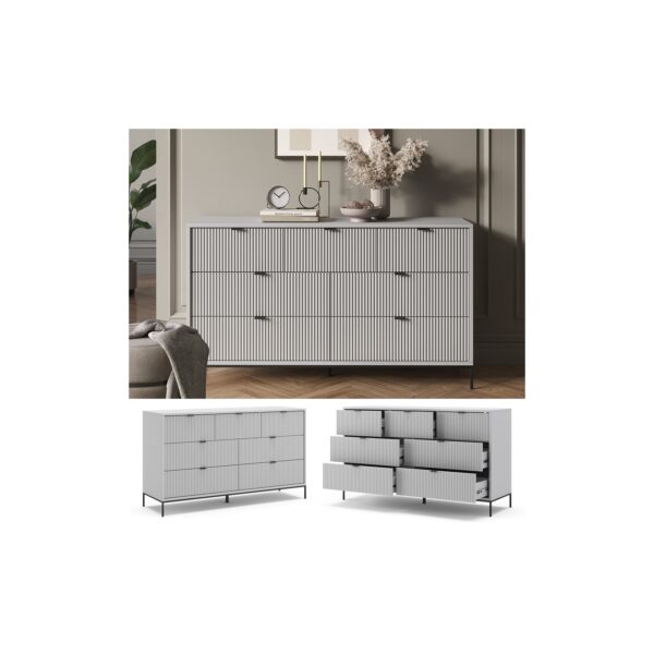 Vicco Sideboard Eliza 140 x 42 cm