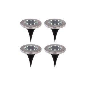 4er Set LED Solar-Steckleuchten